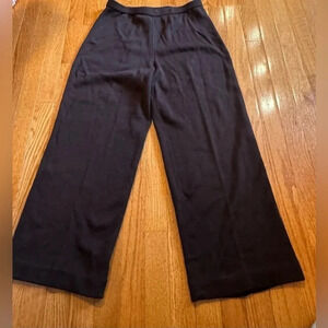 Adrianna Papell Streach Brown flat front Pants size large‎